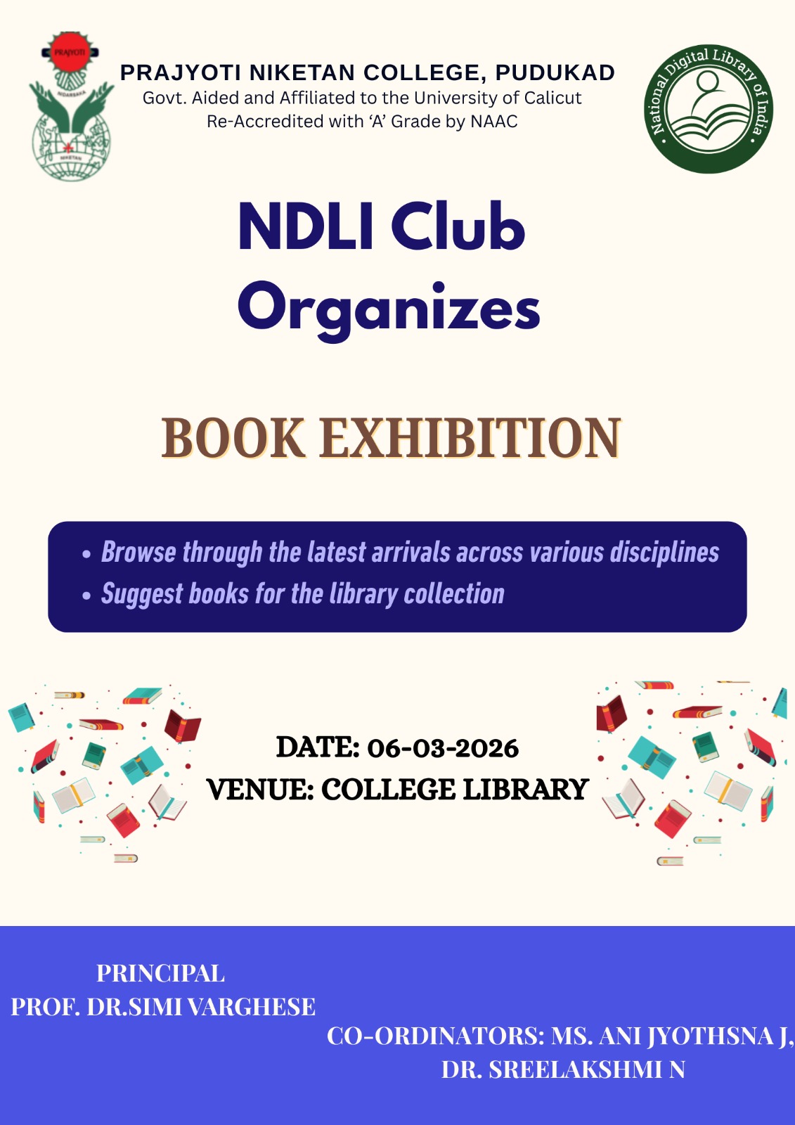 Book Exhibition by NDLI Club